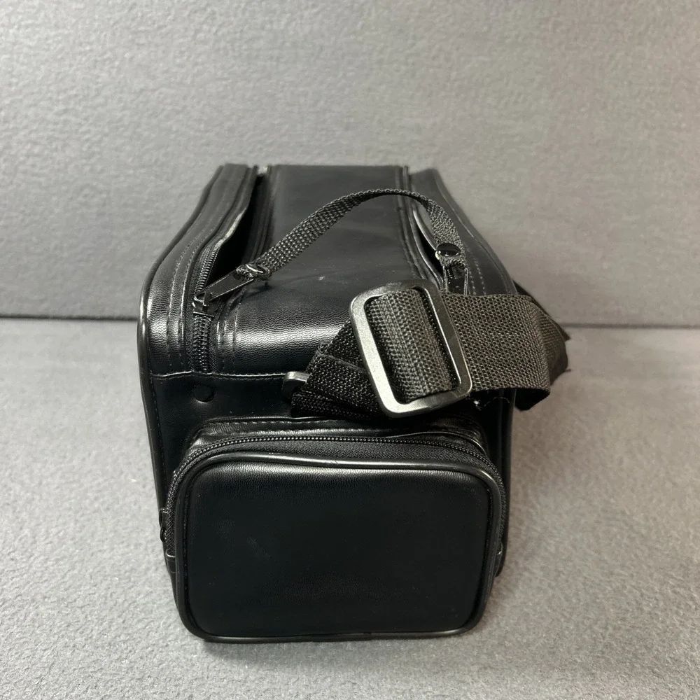 Vintage Black Rayovac Camcorder‎ Leather Carry Case Bag Accessory